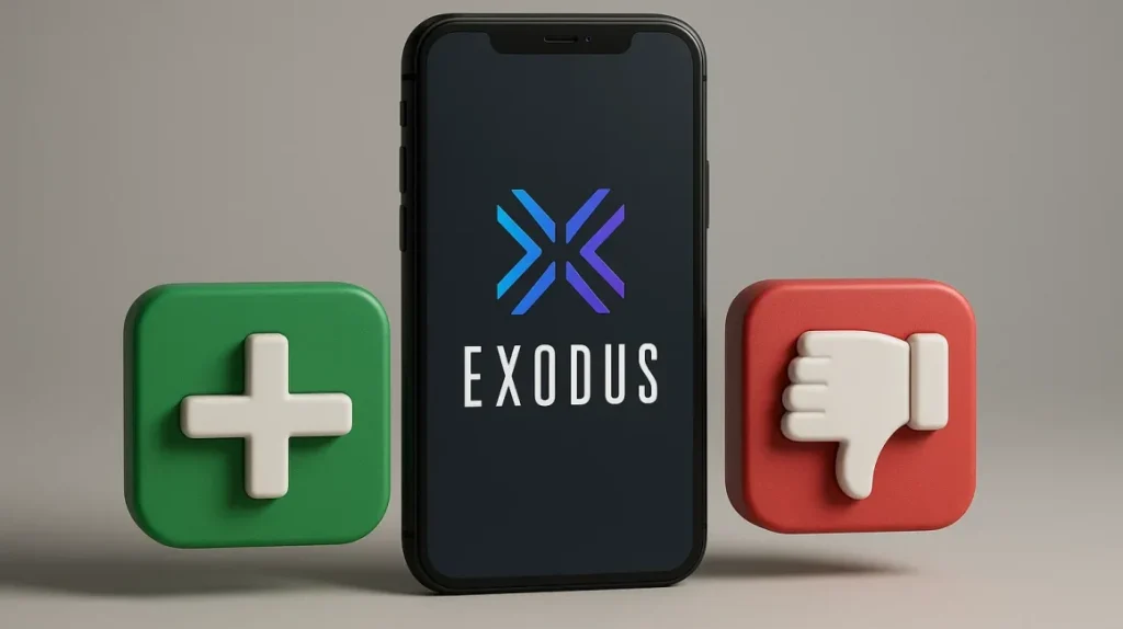 Exodus кошелёк: горячий некастодиальный кошелёк для криптовалют